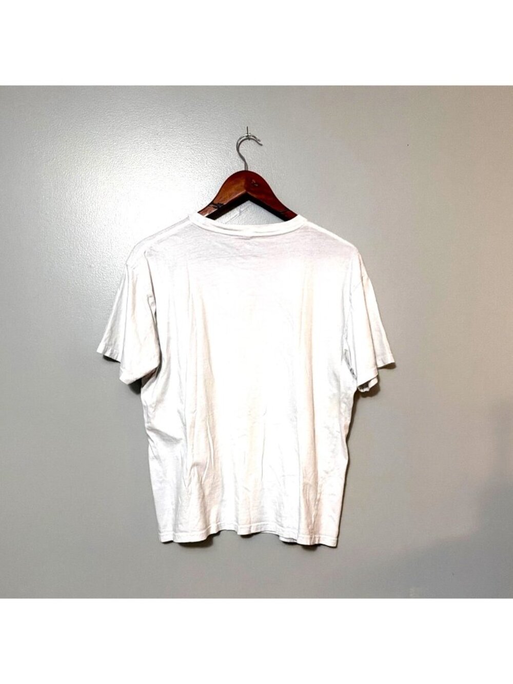 Michelangelo Sistine Chapel Graphic Tee Shirt Roma Large White Casual Unisex - Picture 2 of 5